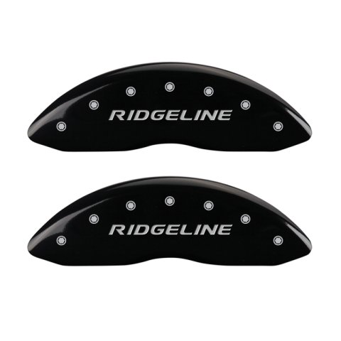 MGP 4 Caliper Covers Engraved Front & Rear Ridgeline Black Finish Silver Char 2019 Honda Ridgeline thumbnail 4