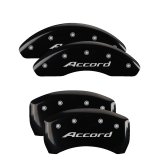 MGP 4 Caliper Covers Engraved Front Accord Rear Accord Black Finish Silver Char 2018 Honda Accord thumbnail 2