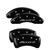 MGP 4 Caliper Covers Engraved Front Accord Rear Accord Black Finish Silver Char 2018 Honda Accord thumbnail 5
