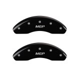 MGP 2 Caliper Covers Engraved Front MGP Black Finish Silver Characters 2018 Kia Rio thumbnail 3