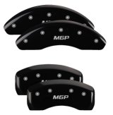 MGP 4 Caliper Covers Engraved Front & Rear MGP Black Finish Silver Characters 2017 Kia Optima thumbnail 4