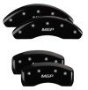MGP 4 Caliper Covers Engraved Front & Rear MGP Black Finish Silver Characters 2017 Kia Optima thumbnail 6