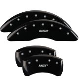 MGP 4 Caliper Covers Engraved Front & Rear MGP Black Finish Silver Char 2013 Mercedes-Benz SL550 thumbnail 6