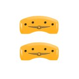MGP 4 Caliper Covers Engraved F & R Chrysler Wing Yellow Finish Black Char 2001 Chrysler PT Cruiser thumbnail 9
