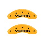 MGP 4 Caliper Covers Engraved Front & Rear Mopar Yellow Finish Black Char 2001 Chrysler PT Cruiser thumbnail 7