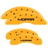 MGP 4 Caliper Covers Engraved Front & Rear Mopar Yellow Finish Black Char 2004 Chrysler Pacifica thumbnail 8