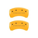 MGP 4 Caliper Covers Engraved F & R Crossfire Yellow Finish Black Char 2004 Chrysler Crossfire thumbnail 9