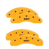 MGP 4 Caliper Covers Engraved Front & Rear MGP Yellow Finish Black Char 2000 Chrysler Prowler thumbnail 3