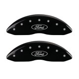 MGP 4 Caliper Covers Engraved Front & Rear 300/2017 Black Finish Silver Char 2013 Chrysler 300 thumbnail 1