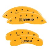 MGP 4 Caliper Covers Engraved Front & Rear 300/2017 Yellow Finish Black Char 2011 Chrysler 300 thumbnail 4