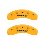 MGP 4 Caliper Covers Engraved Front & Rear Envoy Yellow Finish Black Char 2009 GMC Envoy thumbnail 2