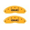MGP 2 Caliper Covers Engraved Front GMC Yellow Finish Black Characters 1997 GMC Yukon thumbnail 7
