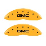 MGP 2 Caliper Covers Engraved Front GMC Yellow Finish Black Characters 2004 GMC Canyon thumbnail 3