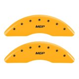 MGP 2 Caliper Covers Engraved Front MGP Yellow Finish Black Characters 2004 GMC Canyon thumbnail 3