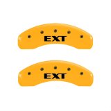 MGP 4 Caliper Covers Engraved Fr Escalade Rear EXT Yellow Finish Blk Char 2003 Cadillac Escalade ESV thumbnail 2