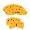 MGP 4 Caliper Covers Engraved Front Lincoln Rear Star Logo Yellow Finish Black Char 2005 Lincoln LS thumbnail 8