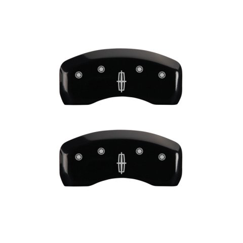 MGP 4 Caliper Covers Engraved Fr Lincoln Rr Star Logo Blk Finish Silver Char 17 Lincoln Continental thumbnail 4