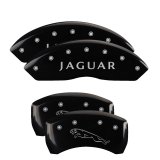 MGP 4 Caliper Covers Engraved Front & Rear Acura Black Finish Silver Char 2017 Acura ILX thumbnail 5