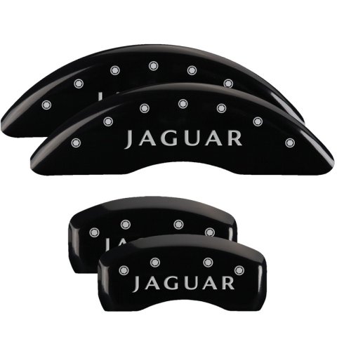 MGP 4 Caliper Covers Engraved Front Acura Rear MDX Black Finish Silver Char 2017 Acura MDX thumbnail 4
