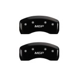 MGP 2 Caliper Covers Engraved Rear MGP Black Finish Silver Characters 2007 Acura RL thumbnail 1