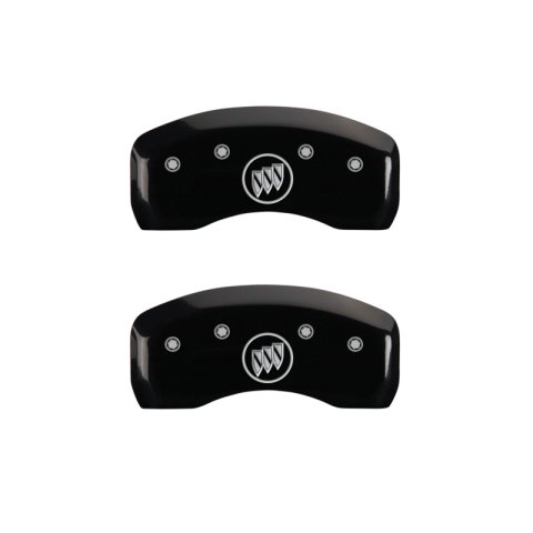 MGP 4 Caliper Covers Engraved Front Buick Rear Black Finish Silver Char 2017 Buick Cascada thumbnail 9