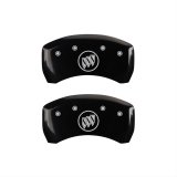 MGP 4 Caliper Covers Engraved Front Buick Rear Black Finish Silver Char 2016 Buick Regal thumbnail 2