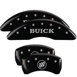 MGP 4 Caliper Covers Engraved Front Buick Rear Black Finish Silver Char 2016 Buick Regal thumbnail 3