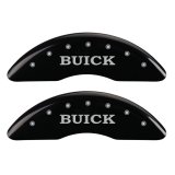 MGP 4 Caliper Covers Engraved Front Buick Rear Black Finish Silver Char 2016 Buick Regal thumbnail 8