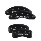 MGP 4 Caliper Covers Engraved Front & Rear MGP Red Finish Silver Char 2018 Subaru Impreza thumbnail 2