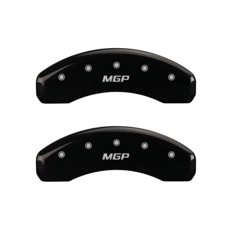MGP 4 Caliper Covers Engraved Front & Rear MGP Black Finish Silver Characters 2018 Tesla S thumbnail 9