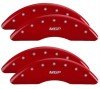 MGP 4 Caliper Covers Front & Rear 2019+ Ram 2500/3500 Red Finish w/ MGP Logo thumbnail 6