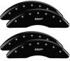 MGP 4 Caliper Covers Engraved Front & Rear 2019+ Ram 2500/3500 Black Finish Silver MGP Logo thumbnail 6