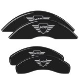MGP 4 Caliper Covers Engraved Front & Rear MGP Black Finish Silver Characters 21 Ford Bronco Sport thumbnail 2