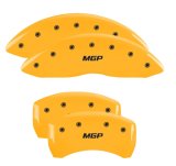 MGP 4 Caliper Covers Engraved Front/Rear 18-19 Buick Regal Sportback Yellow Finish Silver Characters thumbnail 4