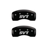 MGP 4 Caliper Covers Engraved Front & Rear SVT Black finish silver ch thumbnail 7