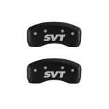 MGP 4 Caliper Covers Engraved Front & Rear SVT Red finish silver ch thumbnail 7