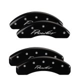 MGP 4 Caliper Covers Engraved Front & Rear Prowler Black finish silver ch thumbnail 5