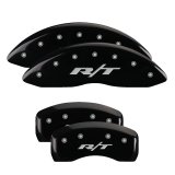 MGP 4 Caliper Covers Engraved Front C5/Corvette Engraved Rear C5/Z06 Black finish silver ch thumbnail 5