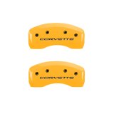 MGP 4 Caliper Covers Engraved Front C5/Corvette Engraved Rear C5/Z06 Black finish silver ch thumbnail 9