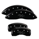 MGP 4 Caliper Covers Engraved Front & Rear MGP Black finish silver ch thumbnail 2