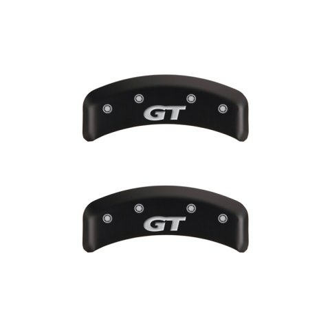 MGP 4 Caliper Covers Engraved Front Mustang Engraved Rear SN95/GT Red finish silver ch thumbnail 7