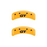 MGP 4 Caliper Covers Engraved Front & Rear MGP Black finish silver ch thumbnail 8