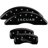 MGP 4 Caliper Covers Engraved Front & Rear Acura Black finish silver ch thumbnail 7