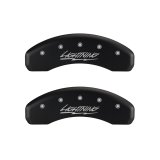MGP 4 Caliper Covers Engraved Front & Rear Lightning Red finish silver ch thumbnail 7