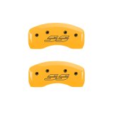 MGP 4 Caliper Covers Engraved Front & Rear Monte Carlo style/SS Black finish silver ch thumbnail 9