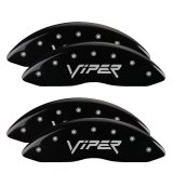 MGP 4 Caliper Covers Engraved Front & Rear Gen 2/Viper Black finish silver ch thumbnail 3
