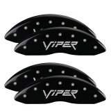 MGP 4 Caliper Covers Engraved Front & Rear Gen 2/Viper Black finish silver ch thumbnail 4
