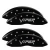 MGP 4 Caliper Covers Engraved Front & Rear Gen 2/Viper Black finish silver ch thumbnail 8