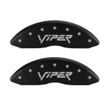 MGP 4 Caliper Covers Engraved Front & Rear Gen 2/Viper Red finish silver ch thumbnail 9