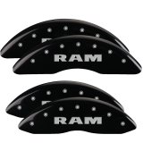 MGP 4 Caliper Covers Engraved Front & Rear MGP Black finish silver ch thumbnail 5
